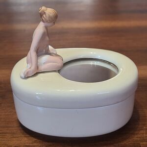 Risque Vintage Trinket Box